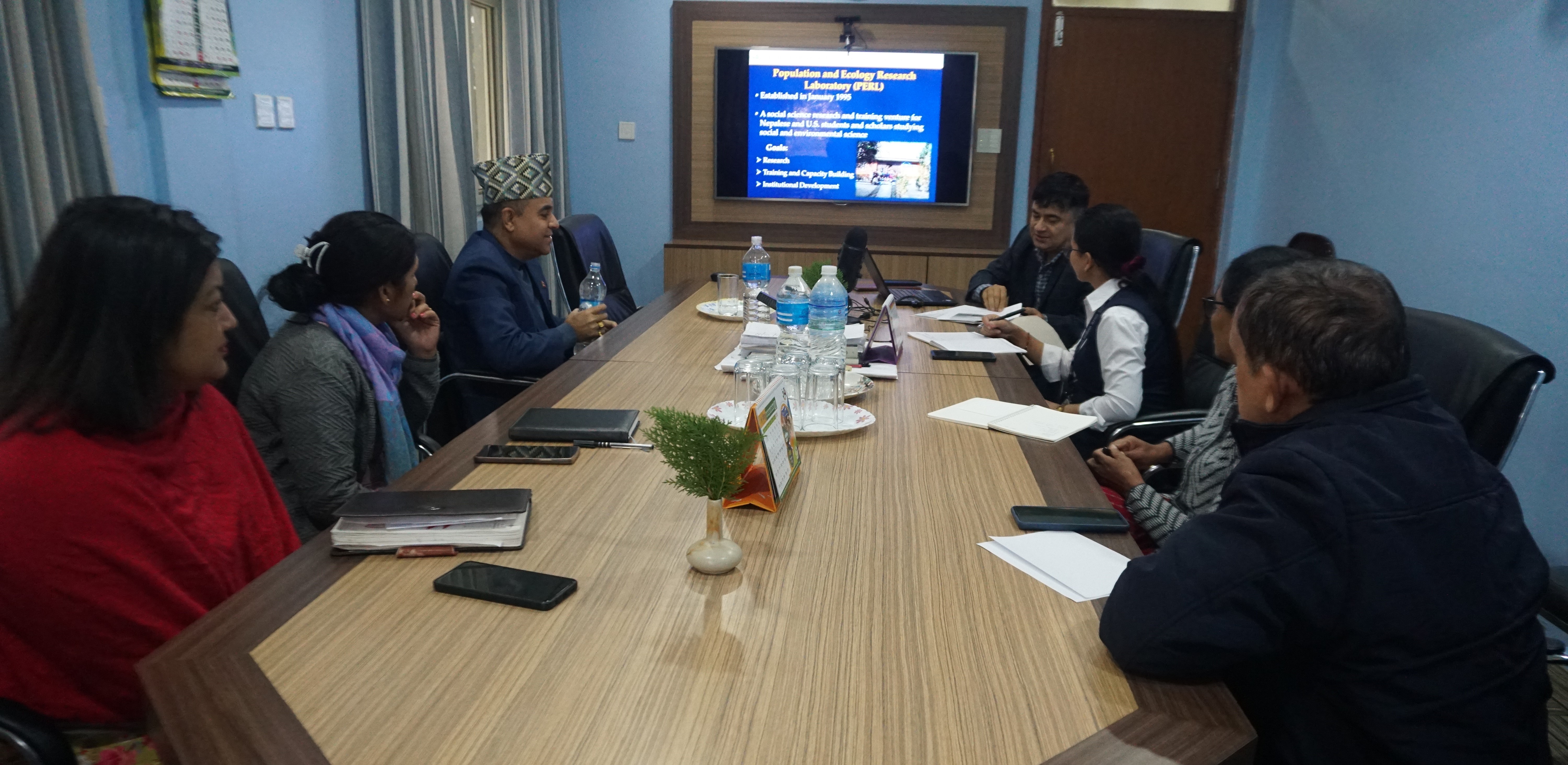 District Administration Office Chitwan Visit