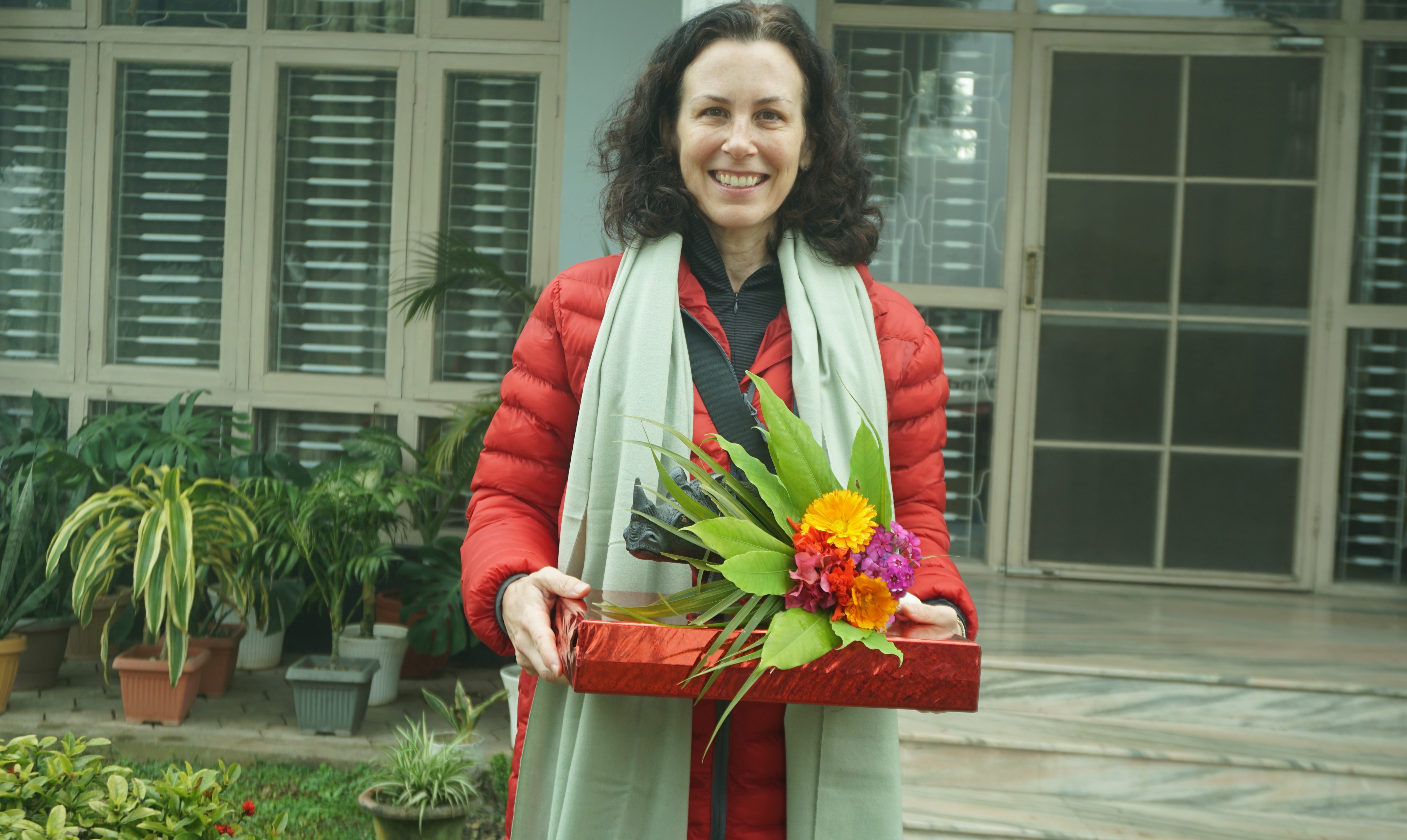 Ms. Maureen O’Brien visit - Senior Survey Specialist from SRO-UM